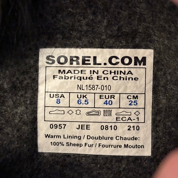 SOREL rare Joan of Arctic Reserve Limited Edition Boots size 8 - Picture 11 of 11